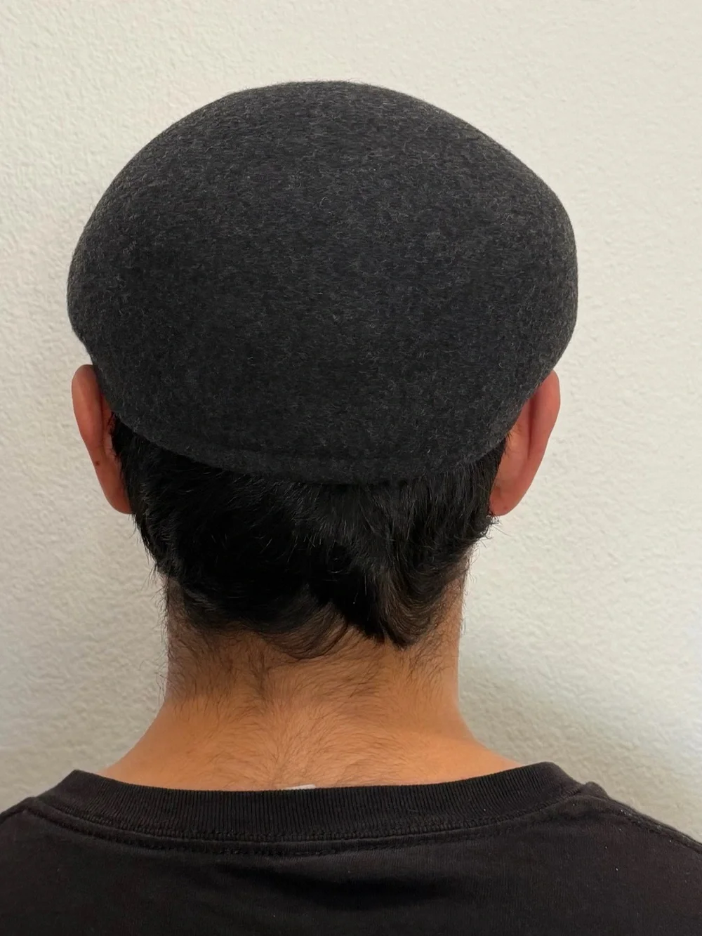 Country Gentlemen Charcoal Men’s Wool Flat Cap - Classic Headwear